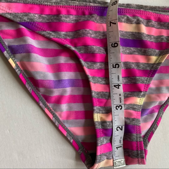 SUN PROJECT Kids Pink Stripes Bikini size 12 - Picture 3 of 7